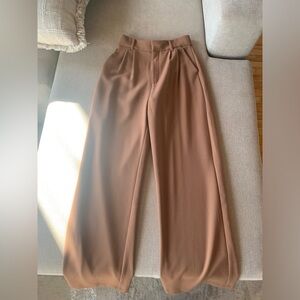 Abercrombie High Waisted Wide Leg Trousers